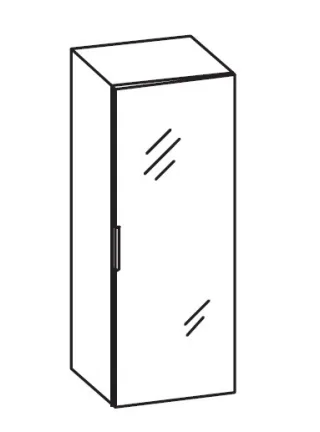 Artiqua 400 Midischrank, Castello Eiche quer NB, 400-MST-1-45-R-426 400-MST-1-45-R-426