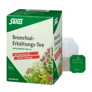Salus Bronchial-Erkältungs-Tee | Kräutertee Nr. 7a | 15 Beutel | freiverkäufliches Arzneimittel