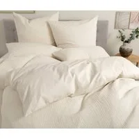 OTTO home Wendebettwäsche Sari3, Musselin, Renforcé, 2 teilig, NEUHEIT: aus 100% Baumwolle in weichem Musselin, Rückseite Renforcé