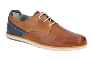 Pikolinos M4E-4104C1 JUCAR Herren Halbschuhe Braun bequeme Schn?rung
