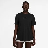 Nike T-Shirt W NK ONE RELAXED DF SS TOP Kurzarm-Design, mit Rundhalsausschnitt, aus Jersey, gerader Abschluss