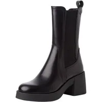 Tamaris TOUCH-IT aus Leder Blockabsatz 1-25451-43 Chelseaboots TOUCH-IT