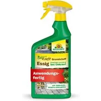 Neudorff Unkrautbekämpfungsmittel Neudorff BioKraft Grundstoff Essig AF 1L für 100m², 100% natürlicher, anwendungsfertiger Unkrautvernichter, für befestigte Flächen wie Wege und Terrassen