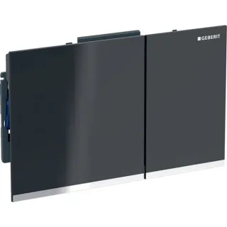 Geberit BetPl. Sigma60, für 2-Mengen-Sp. Glas schwarz Ersatzteil, 243415SJ1 243415SJ1