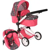 CHIC2000 Kombi-Puppenwagen Linus, Butterfly, (Set)