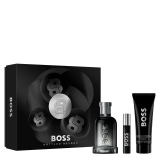 HUGO BOSS BOSS Bottled Beyond Eau de Parfum 100ml Geschenkset für Männer, mit 10ml Reise-Spray & 100ml Duschgel
