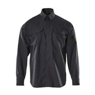 MASCOT Ternitz Langarmhemd MULTISAFE Schwarzblau 43-44 - 09004-142-10-43-44