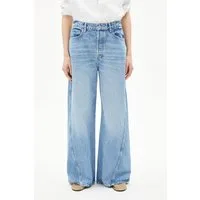 Armedangels Weite Jeans ATHENAAS Wide Jeans SaXcell® Lyocell Mix (Non-Stretch, Loose Fit) High waist