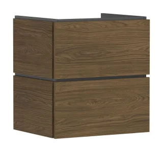 Hansgrohe Waschtischunterschrank Xilesa E 580x470mm 2 SK f.Waschtisch Eiche Kaschmir, 54254550 54254550