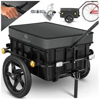 KESSER Fahrradlastenanhänger, Fahrradanhänger Lastenanhänger Handwagen mit Kupplung