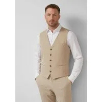 s.Oliver Jackenblazer Indoor-Weste s.O PURE: Anzugweste im Slim Fit aus Stretch-Gewebe