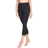 Merry Style Leggings Damen 3/4 Capri Hose MS10-290 (1-tlg) elastischer Bund