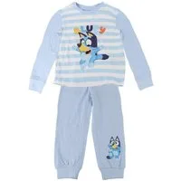 Cerda Pyjama Bluey Schlafanzug Kinder – Pyjama Set langarm, Baumwolle Jersey
