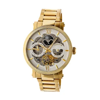 Heritor Automatik Aries Skeleton Zifferblatt Armbanduhr