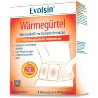 Evolsin Wärmegürtel Evolsin® Wärmegürtel - therapeutische Tiefenwärme bei Rückenschmerzen, 4-tlg.