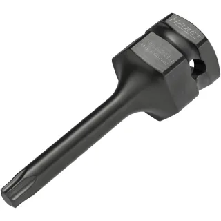 HAZET Schlag-, Maschinenschrauber Schraubendreher-Steckschlüsseleinsatz 995S6 Lang - 1/2 Zoll (12,5 - 995S6-T40LG