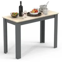 VCM Esstisch Esal 110 76x110x50cm (1-St), Holz Esstisch