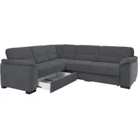sit&more Ecksofa Montego L-Form, B: 255 cm, wahlweise mit Bettfunktion und Schubkasten