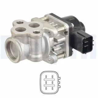 Delphi AGR-Ventil Opel Agila Suzuki Alto Splash