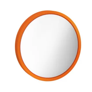 VitrA Sento Kids Spiegel 65865 200 x 18 x 200 mm, rund, Wandmontage, Korpus orange
