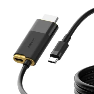 Hagibis SWC10 USB-C to HD Cable 8K 60Hz 4K 144Hz Switch 2 Steam Deck ROG Ally Screen Mirroring Adapter Cables with Suppo