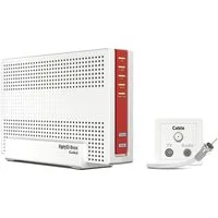Fritz! FRITZBOX 6690 Cable Kabelmodem WiFi 6 Mesh WLAN-Router, 2.4 GHz - 5 GHz, 2,5 Gigabit-LAN, 2x USB 3.0 NAS