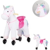 Chipolino Rutscher Rutscher Tiere Sound Rollen, Plüsch Reitspielzeug Rollpferd Griffe