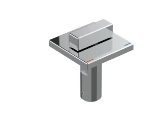 Keuco Temperaturgriff Ersatzteil ARM 50100 kpl. verchromt zu 51115, 50100010271 50100010271
