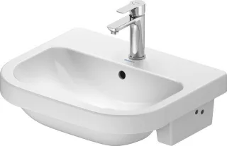 Duravit D-Code Halbeinbauwaschtisch 550mm 1 24035500002