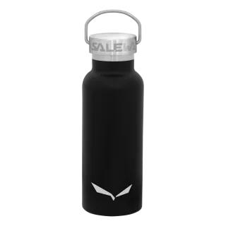 SALEWA - VALSURA 0,45L ISOLIERTE EDELSTAHL FLASCHE - Schwarz (Gr.UNI)