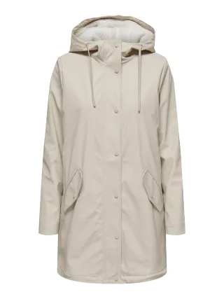 ONLY - ONLSALLY PADDED RAINCOAT OTW NOOS Oatmeal - Gr. - M