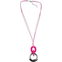 COLLEZIONE ALESSANDRO Lange Kette Neon, Band in Neonfarbe