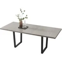 Jiexi Esstisch Esstisch, Ausziehbarer Tisch (130–170 cm), Tischplatte aus MDF