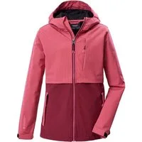 Killtec Softshelljacke KOS 153 GRLS SFTSHLL JCKT Winddichte, wasserabweisende Softshelljacke mit Kapuze