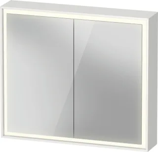 Duravit L-Cube Spiegelschrank Weiß 800x155x700 mm - LC7551018180010 LC7551018180010