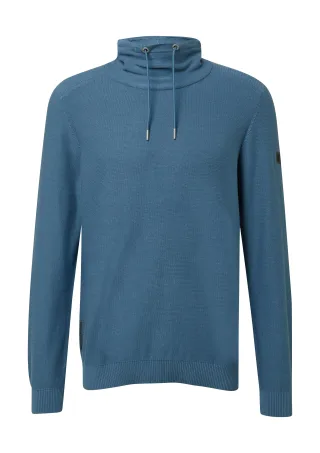 s.Oliver - Strickpullover blau - Gr. - S