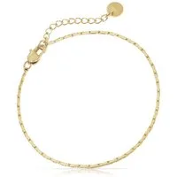 Made by Nami Edelstahlarmband Silber oder Gold Armband Edelstahl Minimalistisches Armband Herren, Filigrane Armkette Cuban Link Chain