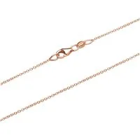 Unique Goldkette Roségoldene Ankerkette für Damen aus 585er Gold GC0018