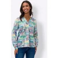 heine Klassische Bluse Druckbluse Langarm
