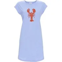 Ringella Nachthemd Sleepshirt mit Motivdruck Lobster