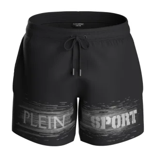 Shade Logo Badeshorts in Schwarz