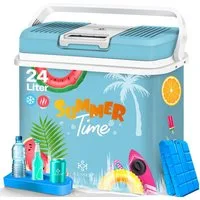 KESSER Kühlbox, 24 l, 24 Liter Kühlbox KÜHLT und WÄRMT Thermo-Elektrische Kühlbox