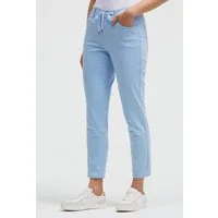 SOCCX Comfort-fit-Jeans mit verkürztem Bein