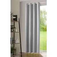 heimtexland Verdunkelungsvorhang Thermo- Verdunkelungsgardine Vorhang Ösenschal uni (1 St), Ösen, verdunkelnd, Verdunkelungsstoff, Schalldämmung