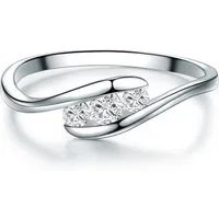 Trilani Silberring silber, aus Sterling Silber