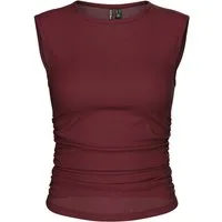 pieces Shirttop PCMADISON SL RUCHING TOP JRS NOOS B