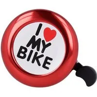 Forever Fahrradklingel Fahrradklingel " I Love My Bike " Lenkrad Fahrradglocke
