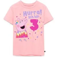 Spreadshirt T-Shirt Peppa Wutz Hurra Ich Bin 3 Jahre Kinder Premium T-Shirt (1-tlg)