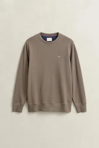 GANT - Shield Rundhals-Sweatshirt Beige - Gr. - M