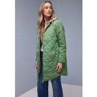 STREET ONE Steppjacke mit abnehmbarer Jersey-Kapuze